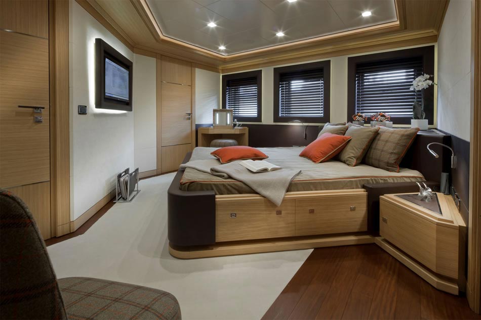 This MegaYacht by CRN Is The World’s First Floating Garage 22