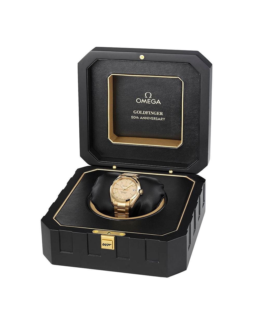 OMEGA Seamaster Aqua Terra “Goldfinger” Watch 2
