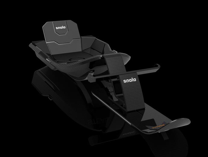 Speed Thrills x The Snolo Carbon Fiber Sled 1