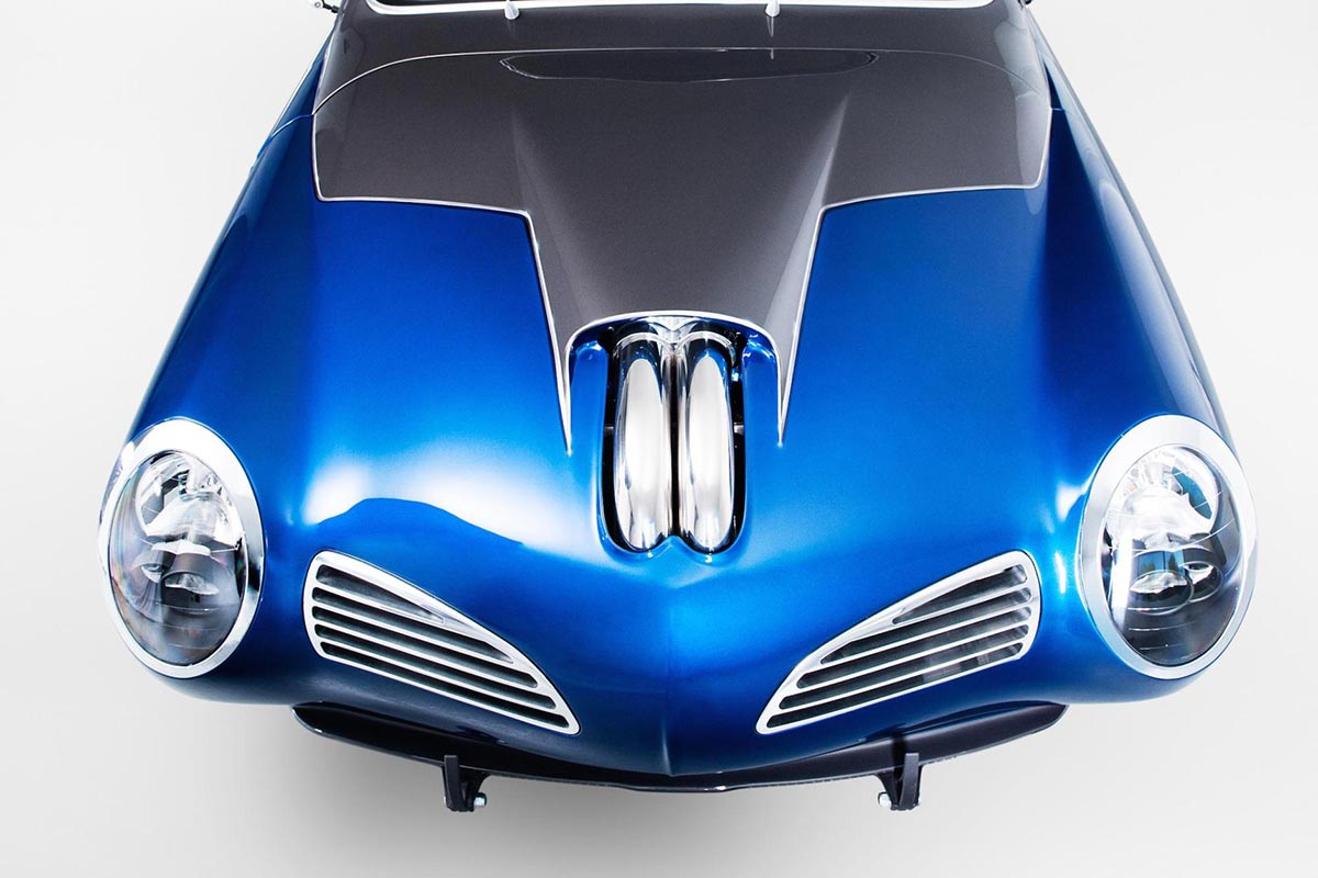 The “Blue Mamba” with 650PS x VW Kharmann-Ghia by Deanz Rodz 3