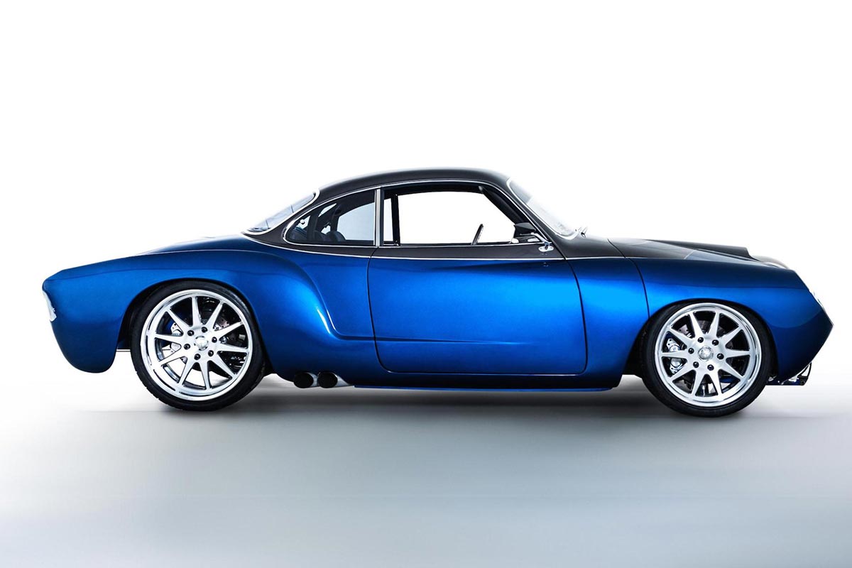 The “Blue Mamba” with 650PS x VW Kharmann-Ghia by Deanz Rodz 1