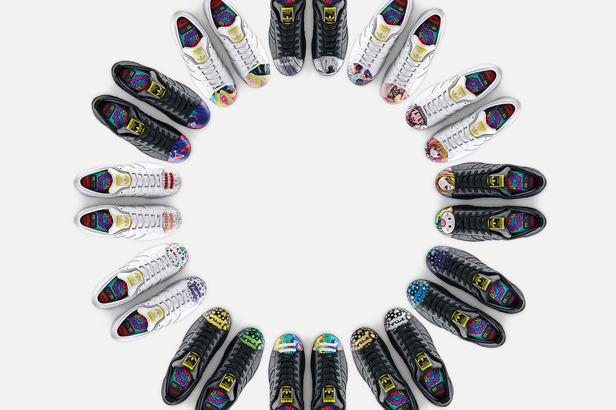adidas Originals and Pharrell Williams x Supershell Artwork Collektion 1