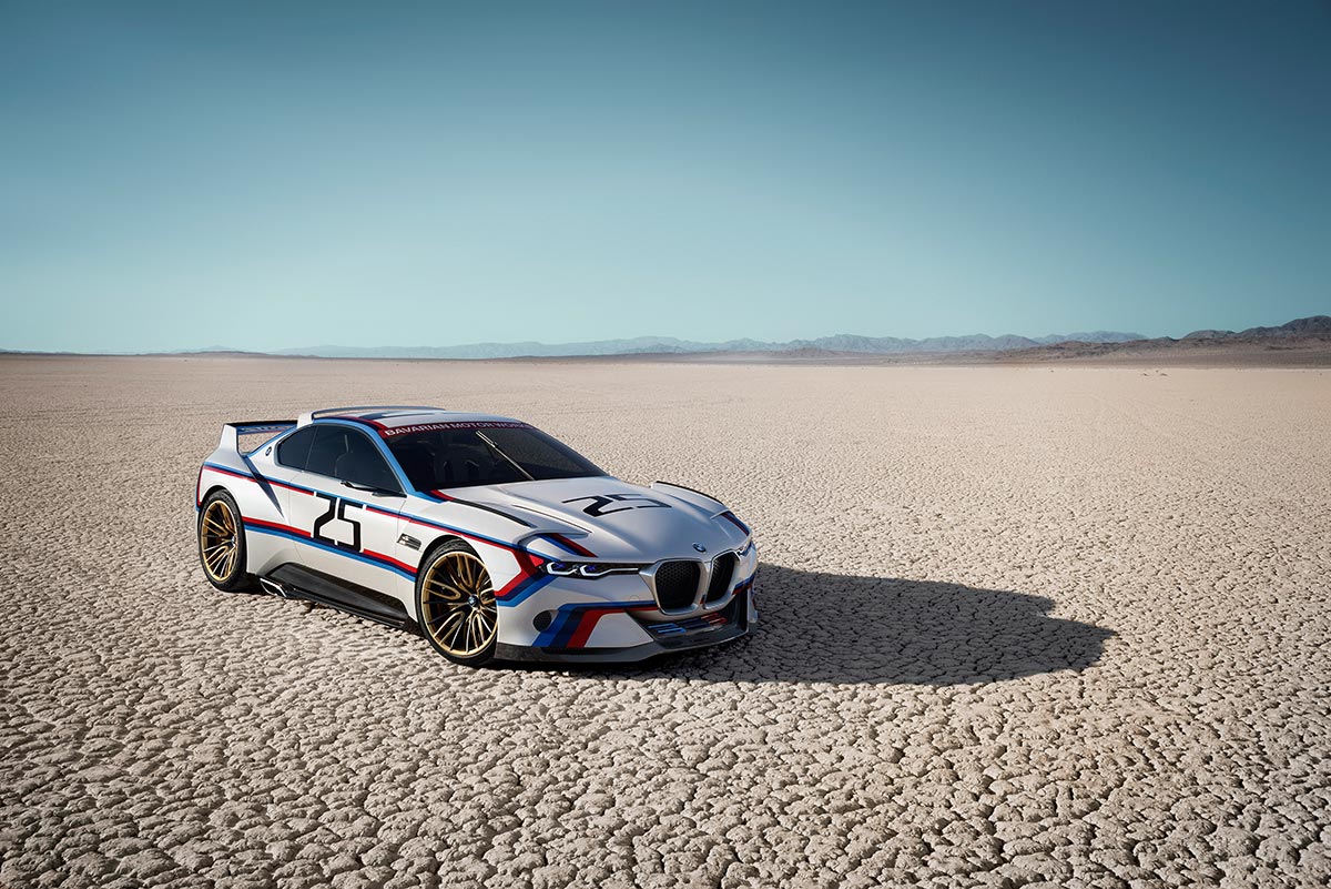 Die perfekte Einheit von Fahrer und Fahrzeug: BMW 3.0 CSL Hommage R. 1