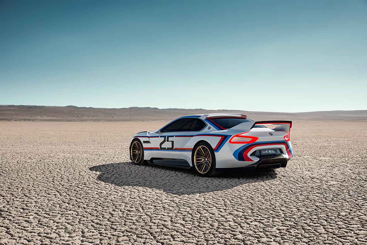 Die perfekte Einheit von Fahrer und Fahrzeug: BMW 3.0 CSL Hommage R. 4