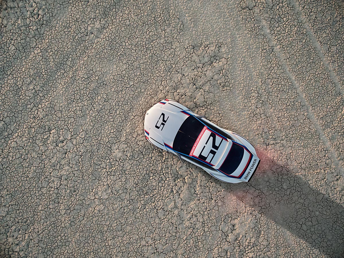 Die perfekte Einheit von Fahrer und Fahrzeug: BMW 3.0 CSL Hommage R. 5