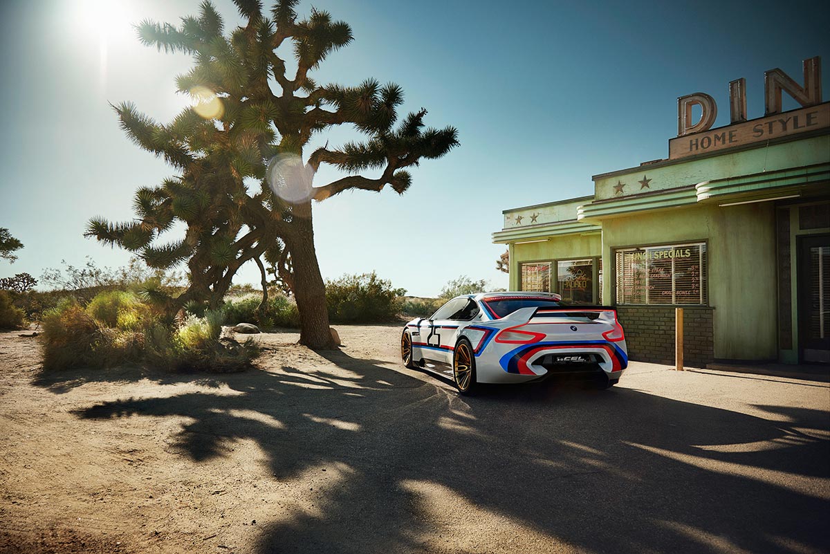 Die perfekte Einheit von Fahrer und Fahrzeug: BMW 3.0 CSL Hommage R. 17