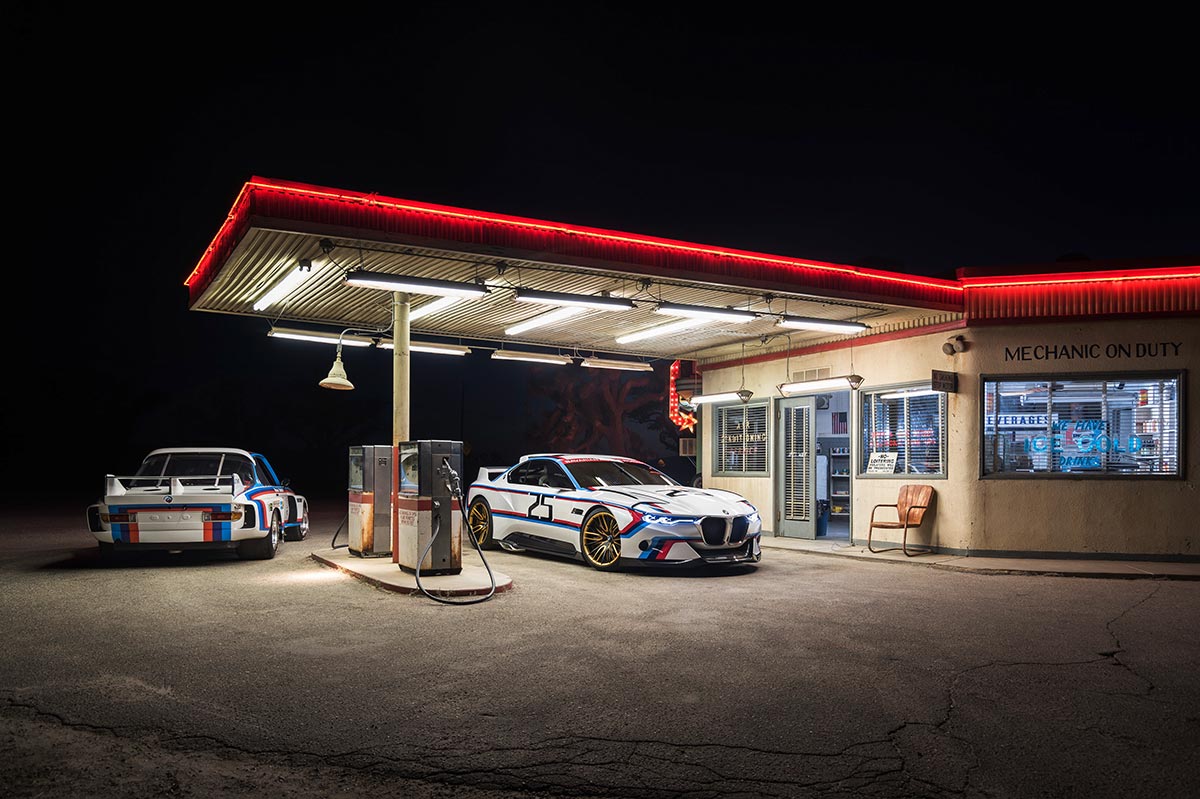 Die perfekte Einheit von Fahrer und Fahrzeug: BMW 3.0 CSL Hommage R. 2