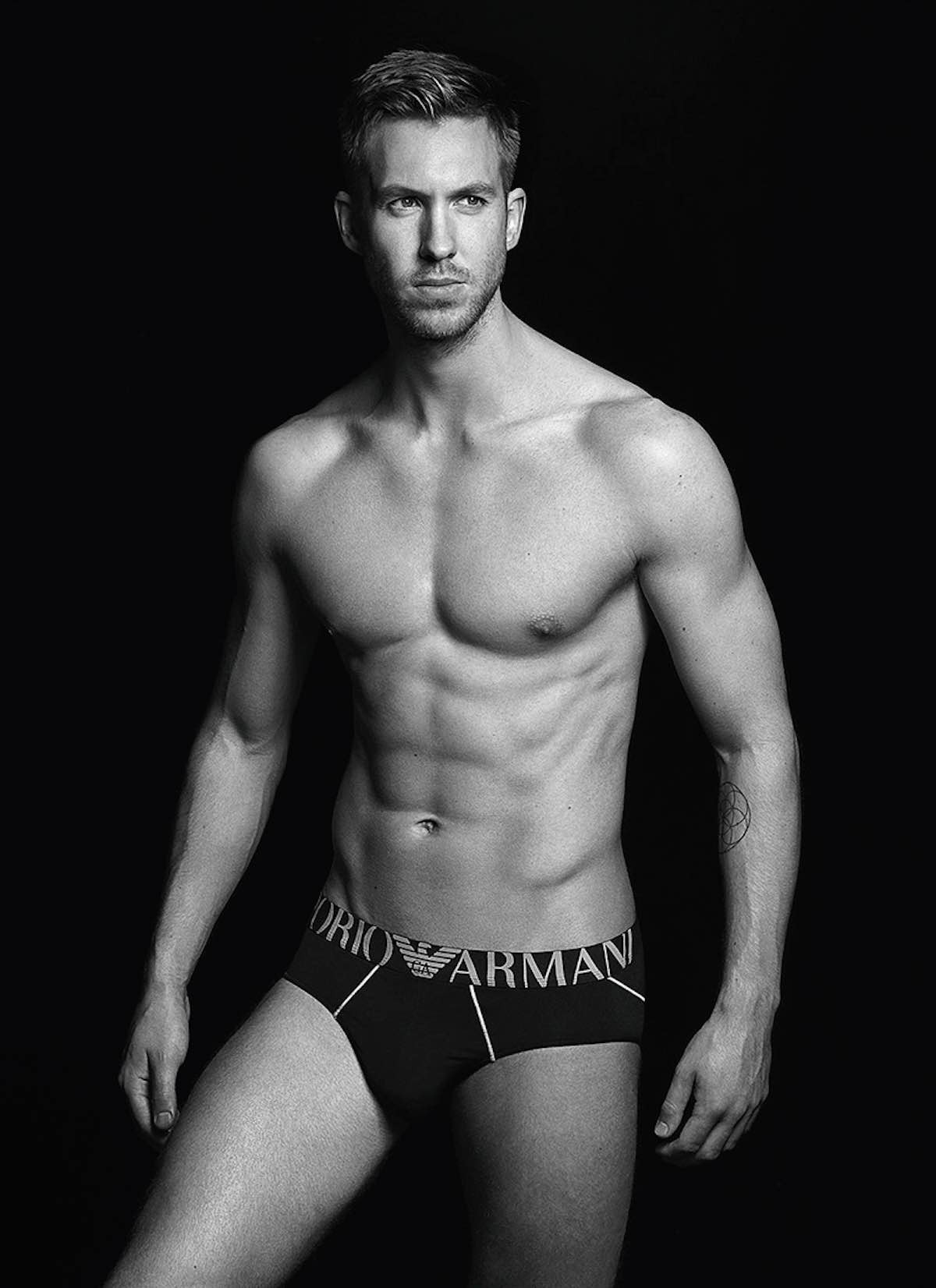 Calvin Harris und Emporio Armani 01