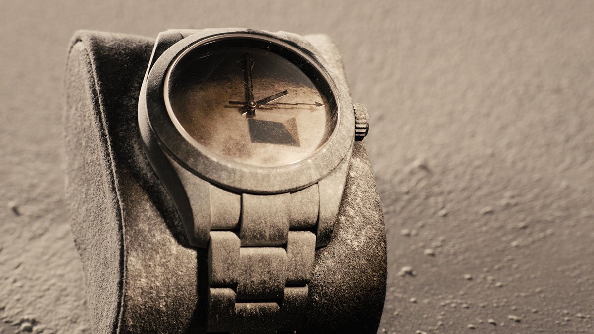 “The Black Moon” Rolex by Daniel Arsham 3