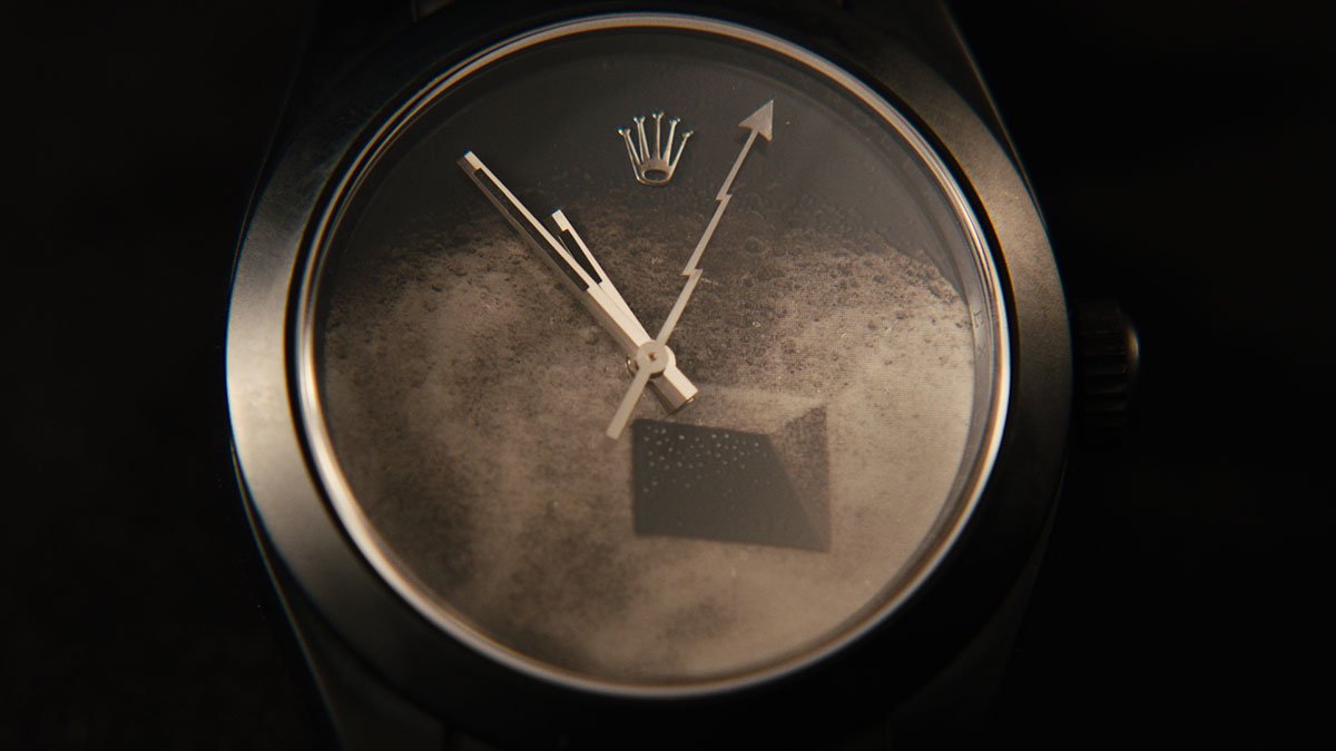 “The Black Moon” Rolex by Daniel Arsham 6