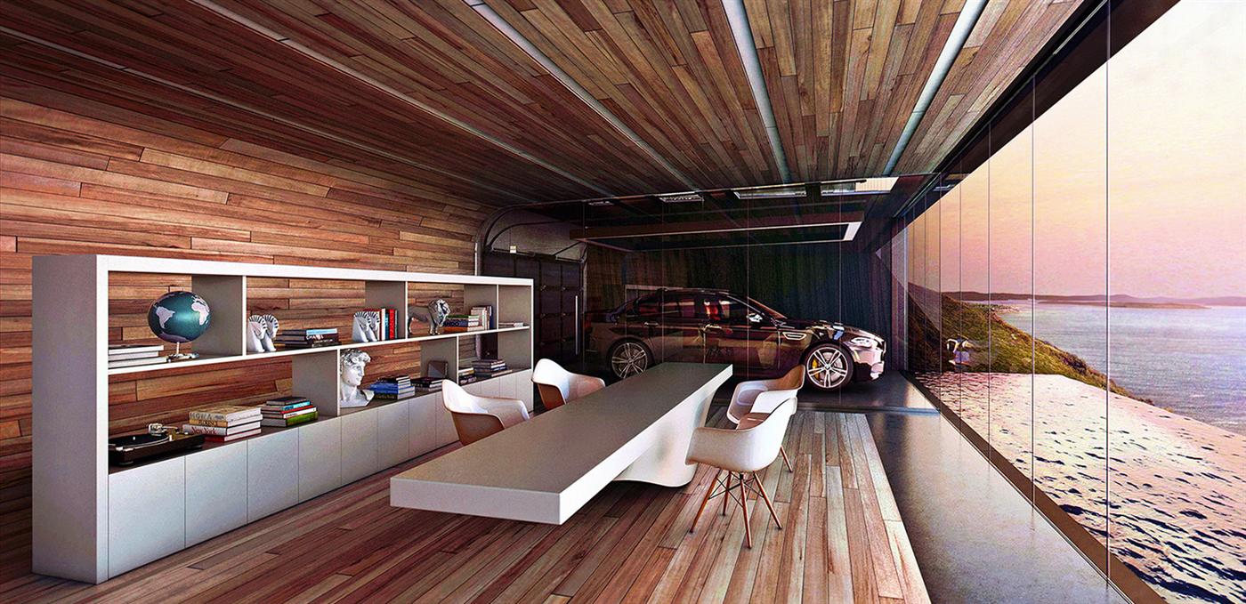 The “House in the Hill” with a Seaside View for your Car 3