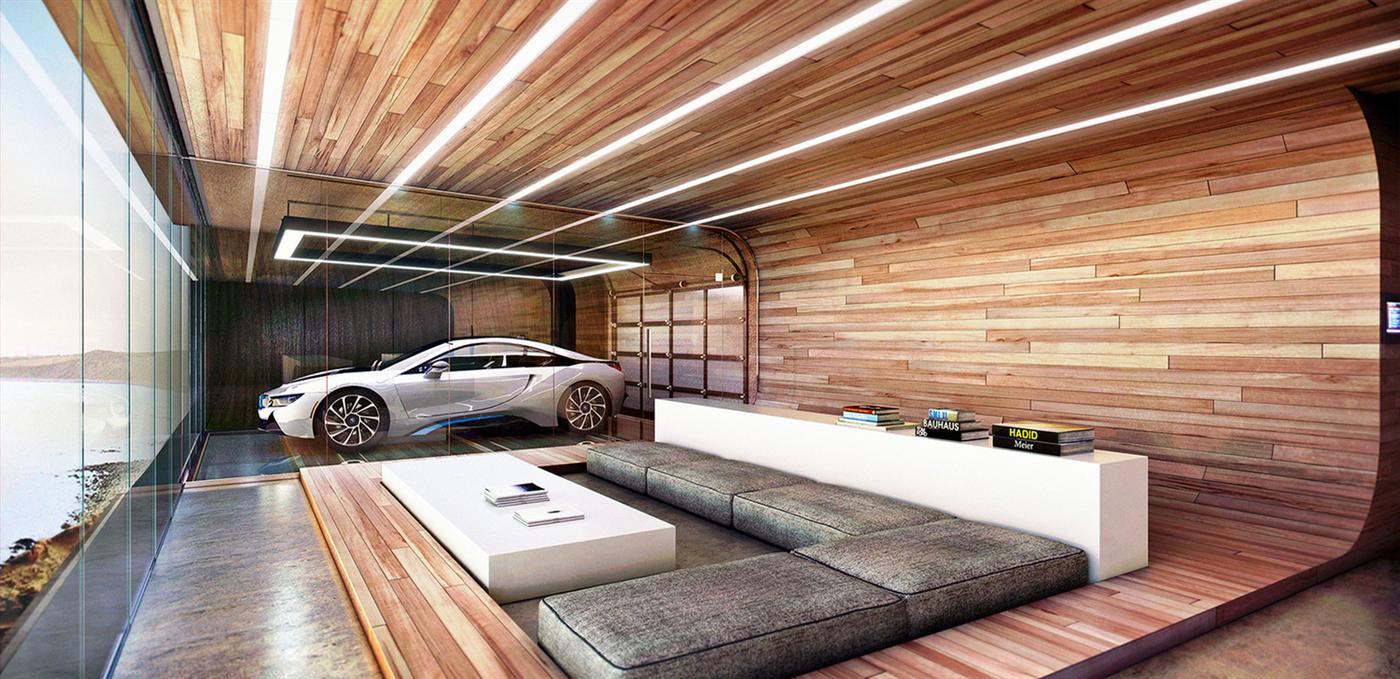 The “House in the Hill” with a Seaside View for your Car 1