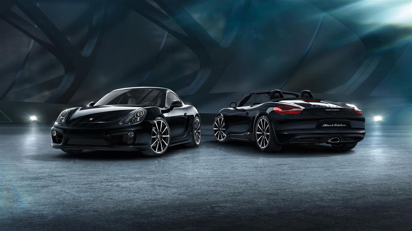 The New Porsche Cayman Black Edition 11