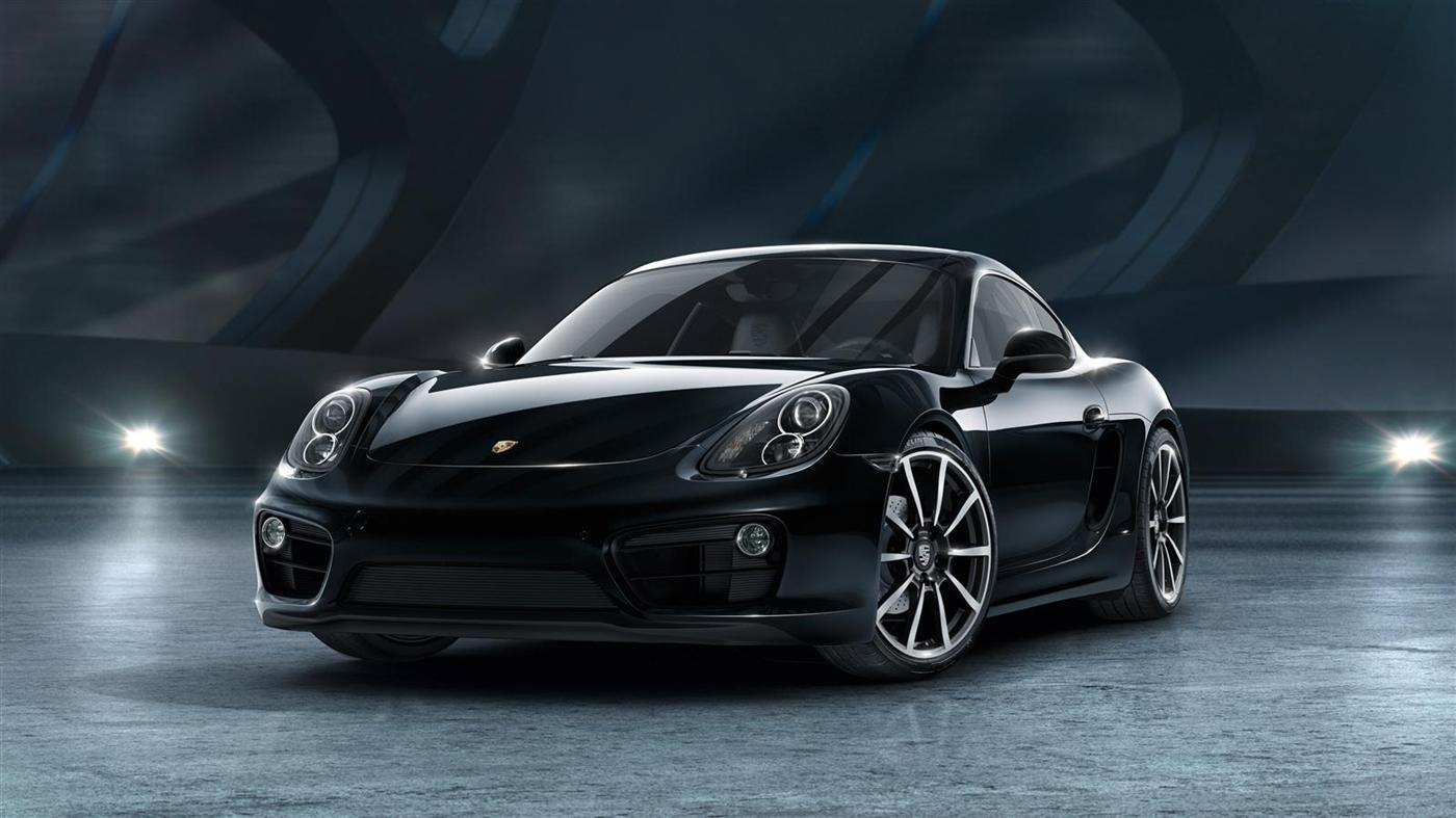 The New Porsche Cayman Black Edition 1