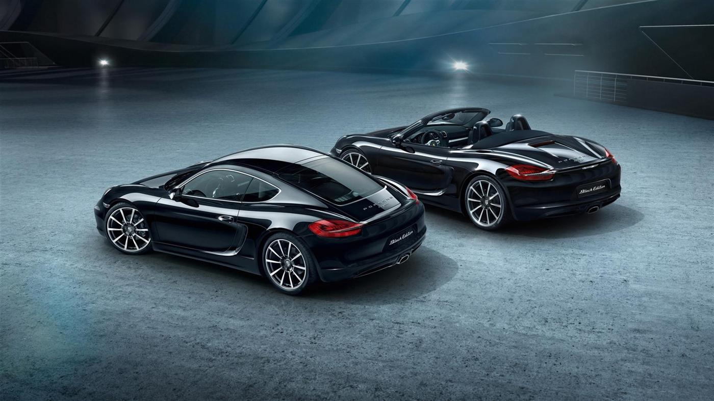 The New Porsche Cayman Black Edition 9