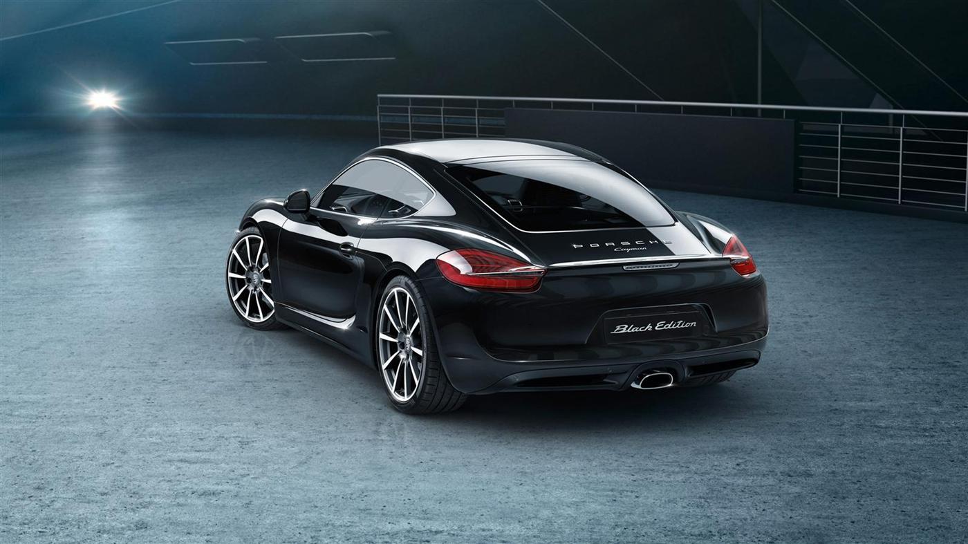 The New Porsche Cayman Black Edition 5