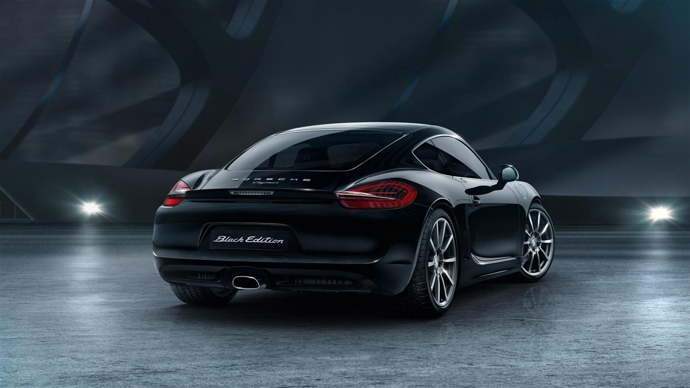 The New Porsche Cayman Black Edition 4