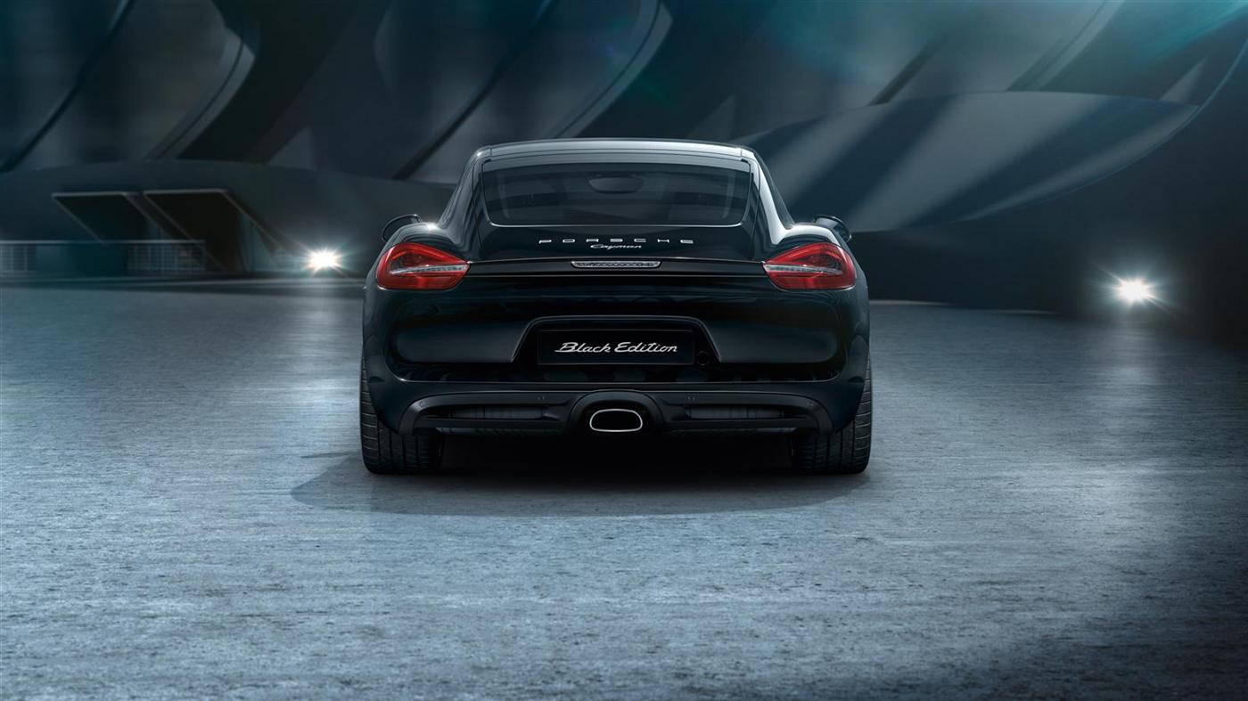 The New Porsche Cayman Black Edition 3