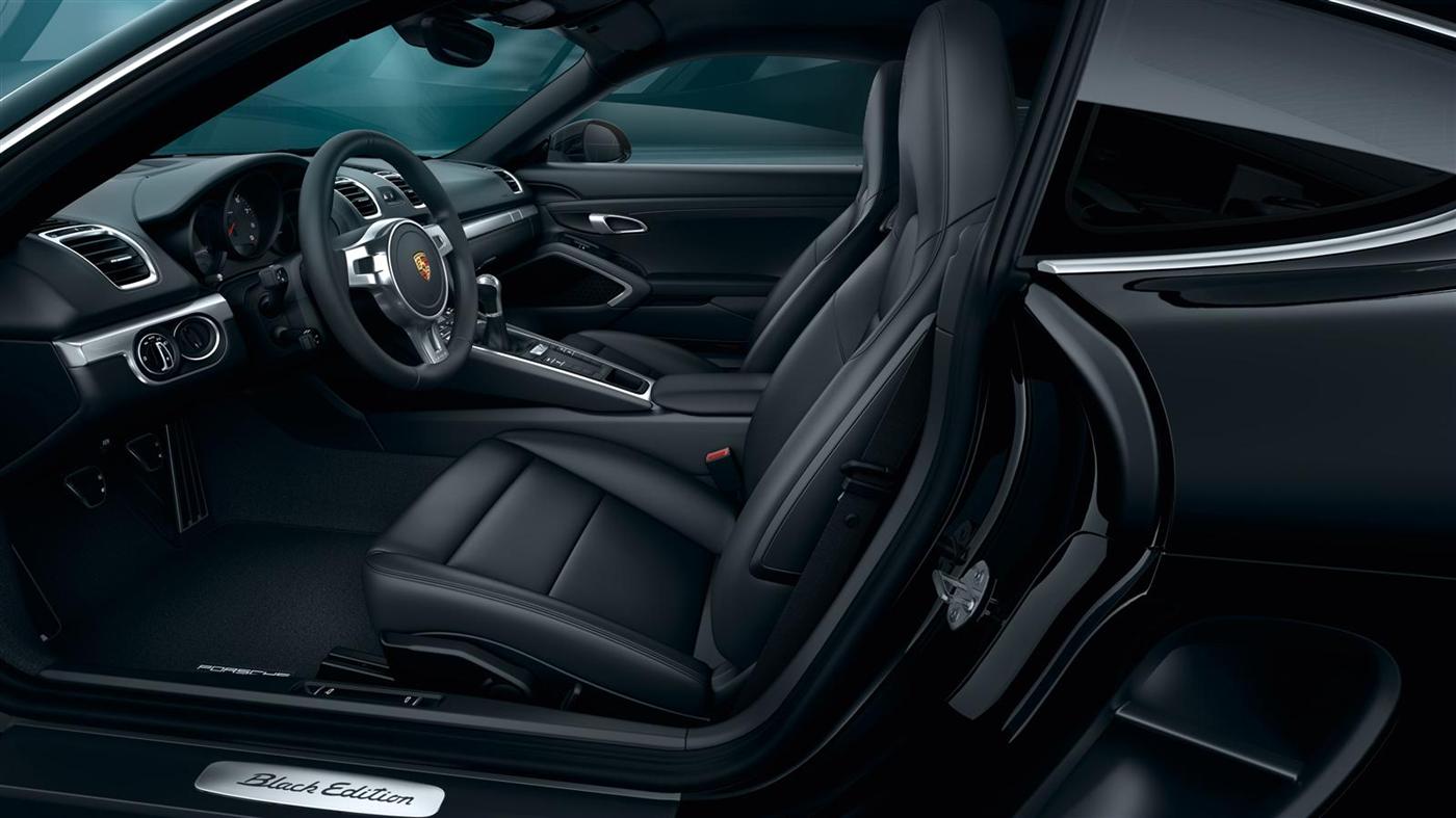The New Porsche Cayman Black Edition 8