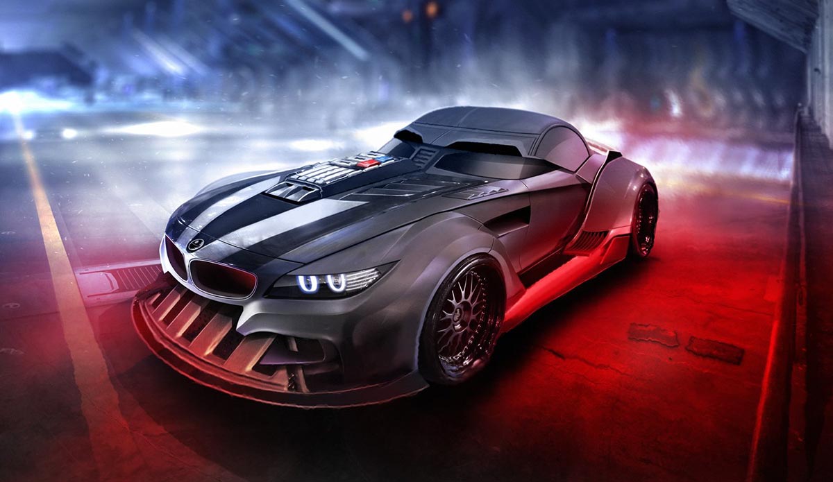 If Supercars Were Star Wars Characters 5