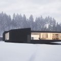 Geometric Twin Houses in New York by WOJR