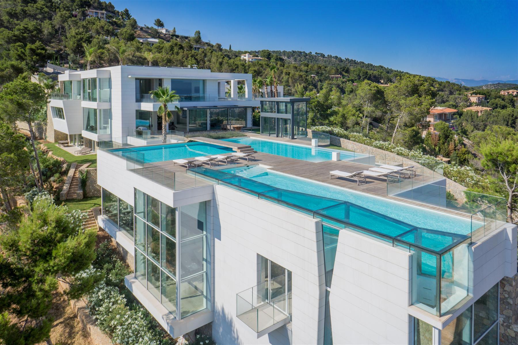 The Unique Chameleon Mansion in Son Vida, Mallorca 3