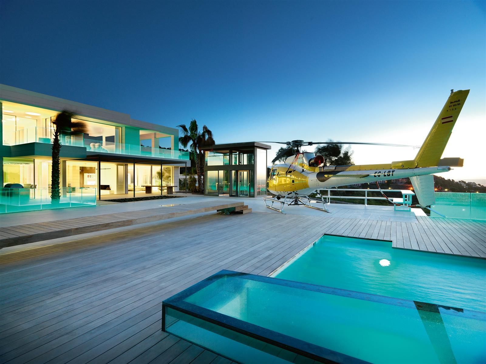The Unique Chameleon Mansion in Son Vida, Mallorca 2