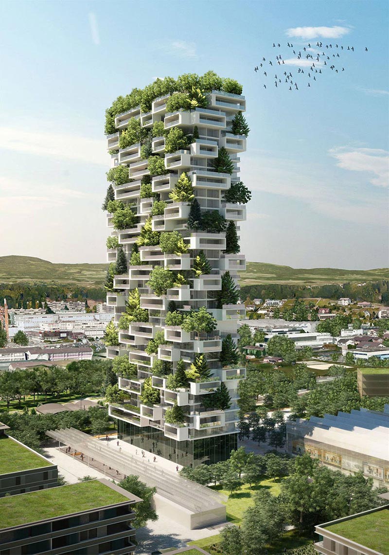 Milan’s Bosco Verticale Coming to Lausanne 3