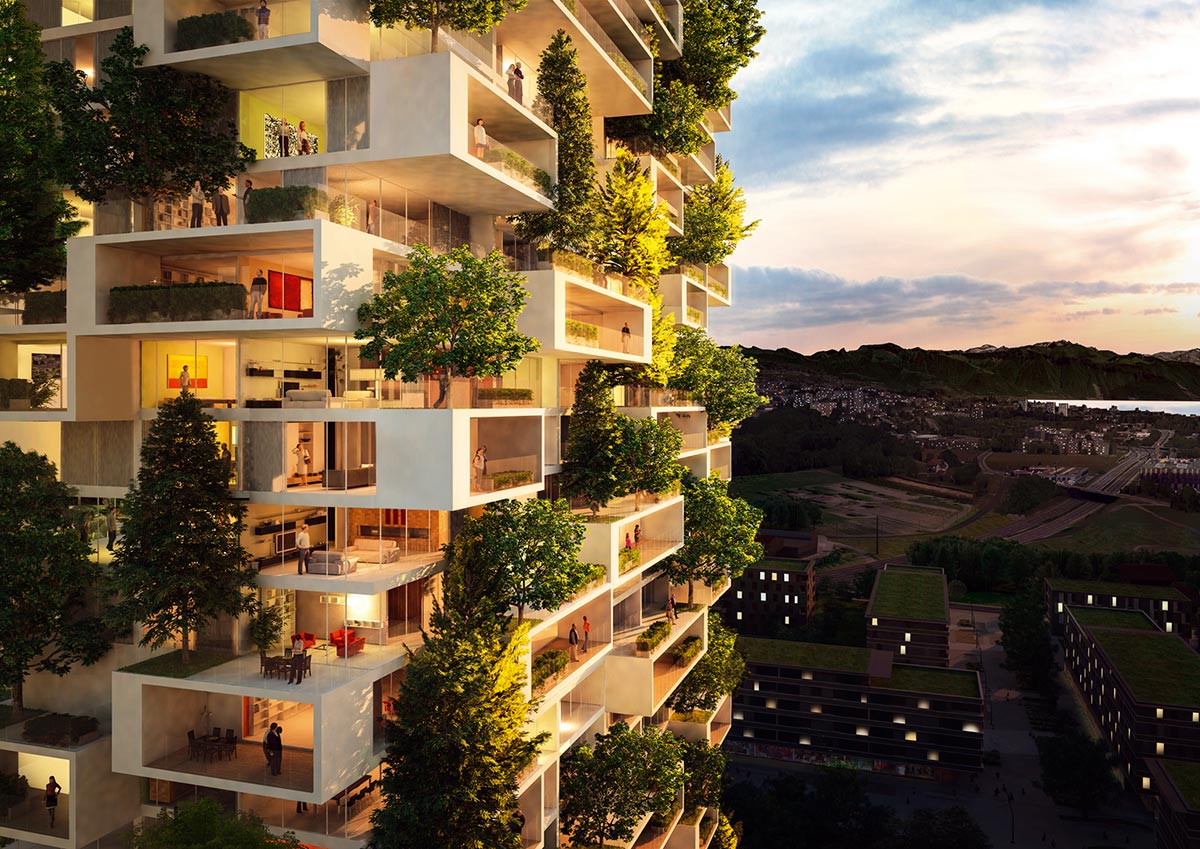 Milan’s Bosco Verticale Coming to Lausanne 1