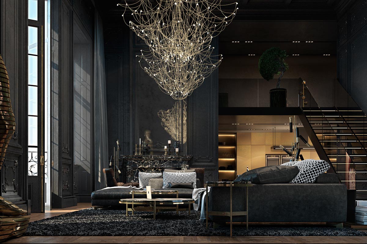 Sophisticated Paris Apartment by Irina Dzhemesyuk & Vitaly Yurov 12