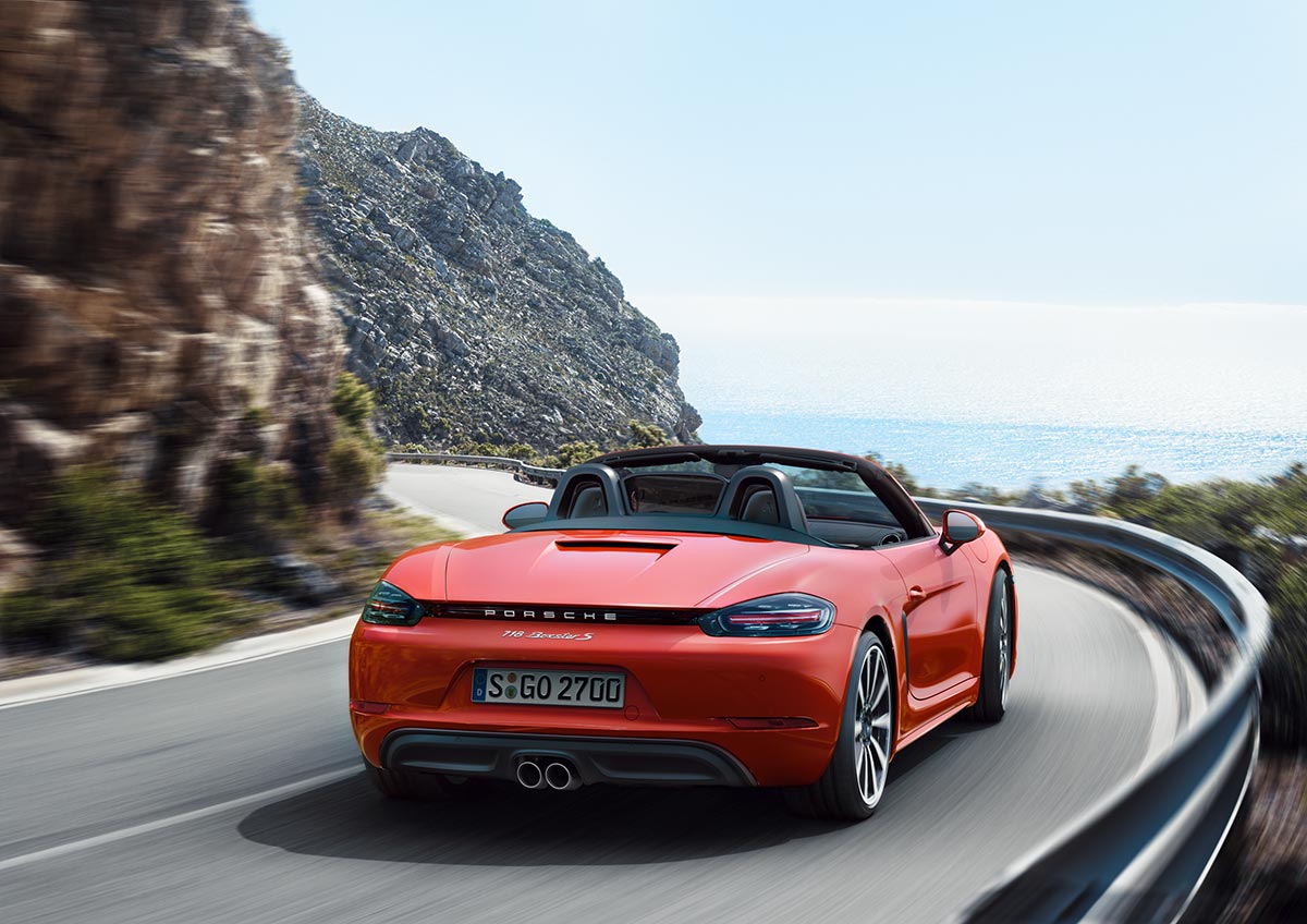 The new Porsche 718 Boxster & 718 Boxster S 5