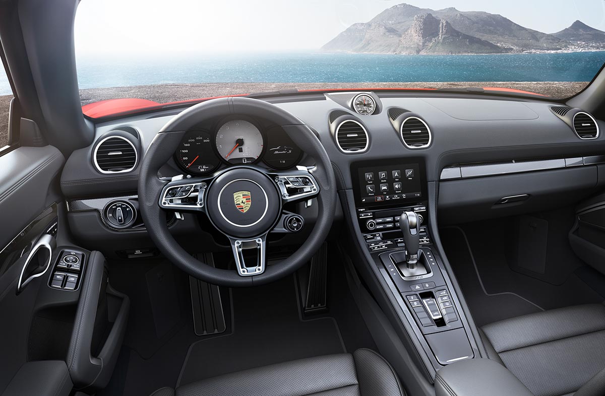 The new Porsche 718 Boxster & 718 Boxster S 9