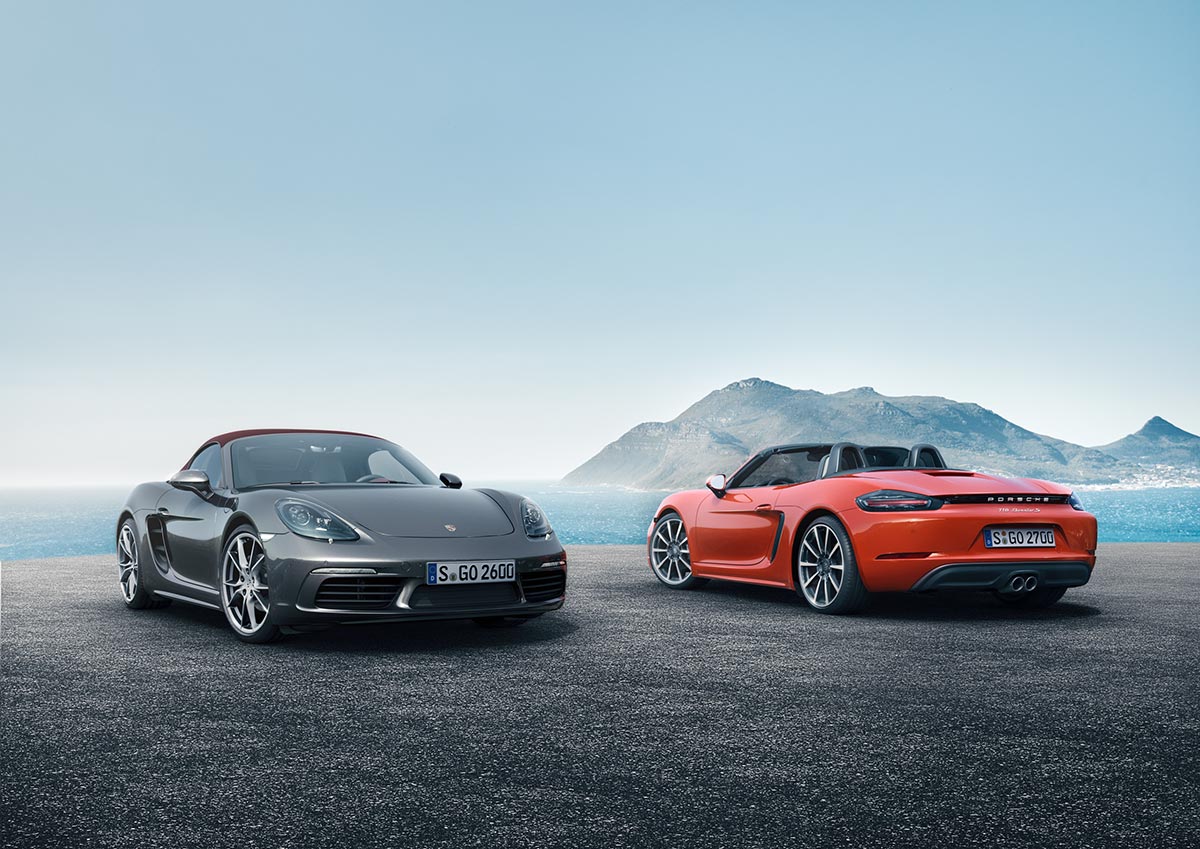 The new Porsche 718 Boxster & 718 Boxster S 1