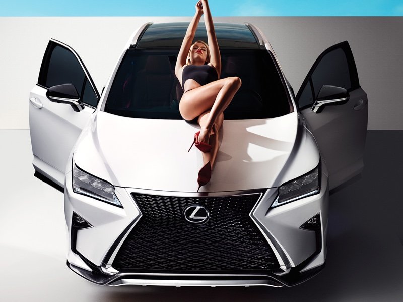 Hailey Clauson for New Lexus Campaign 5