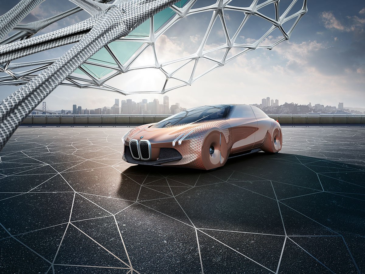 The Car of the Future: The BMW Vision Next 100 2