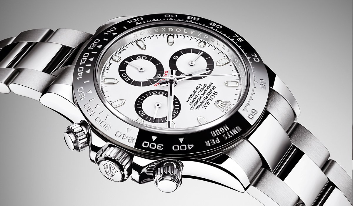 Lünette und Zeiger – Die Rolex Oyster Perpetual Cosmograph Daytona 904L in Edelstahl