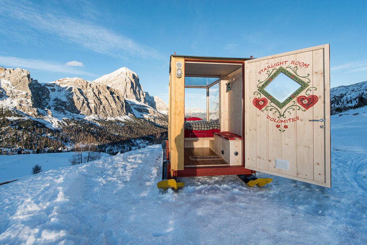 Sleeping Under The Stars x Starlight Room Dolomites 10