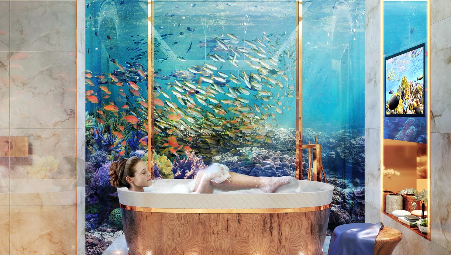 Dubai’s First Floating Underwater Apartments 6