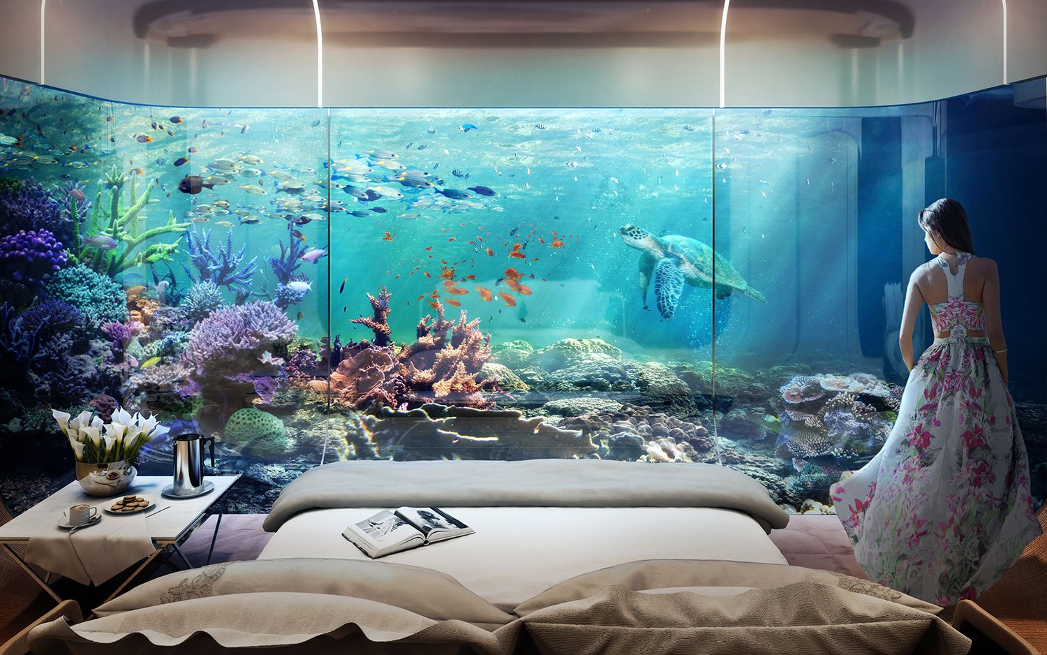 Dubai’s First Floating Underwater Apartments 13