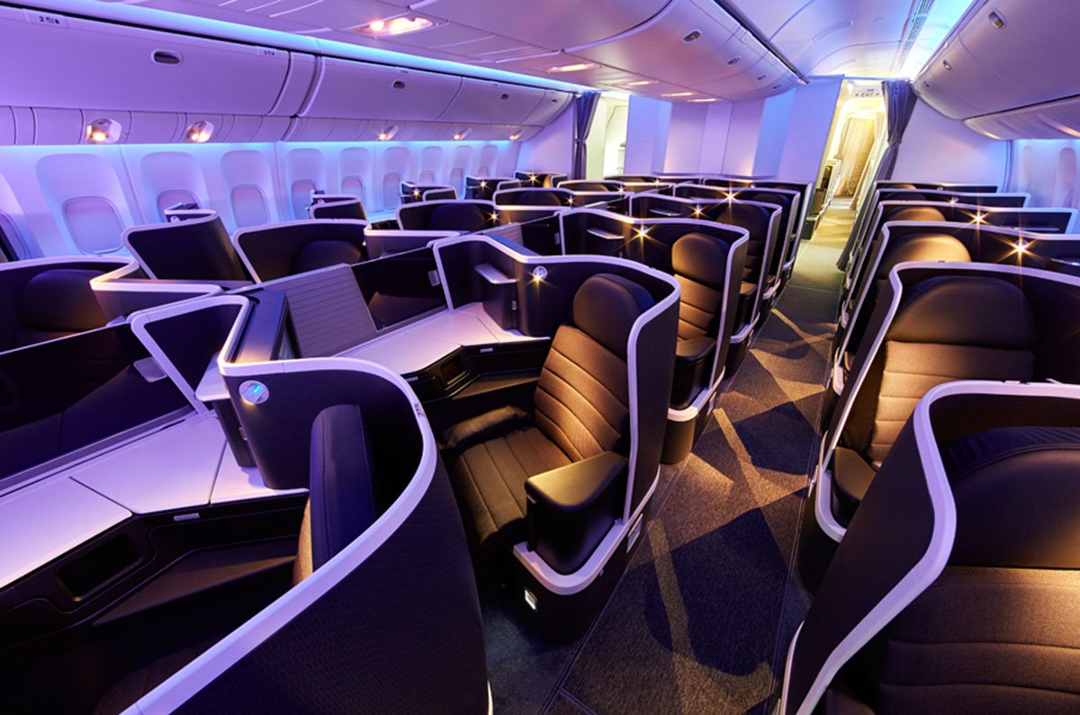 Die neuen Business Kabinen von Virgin Australia 2