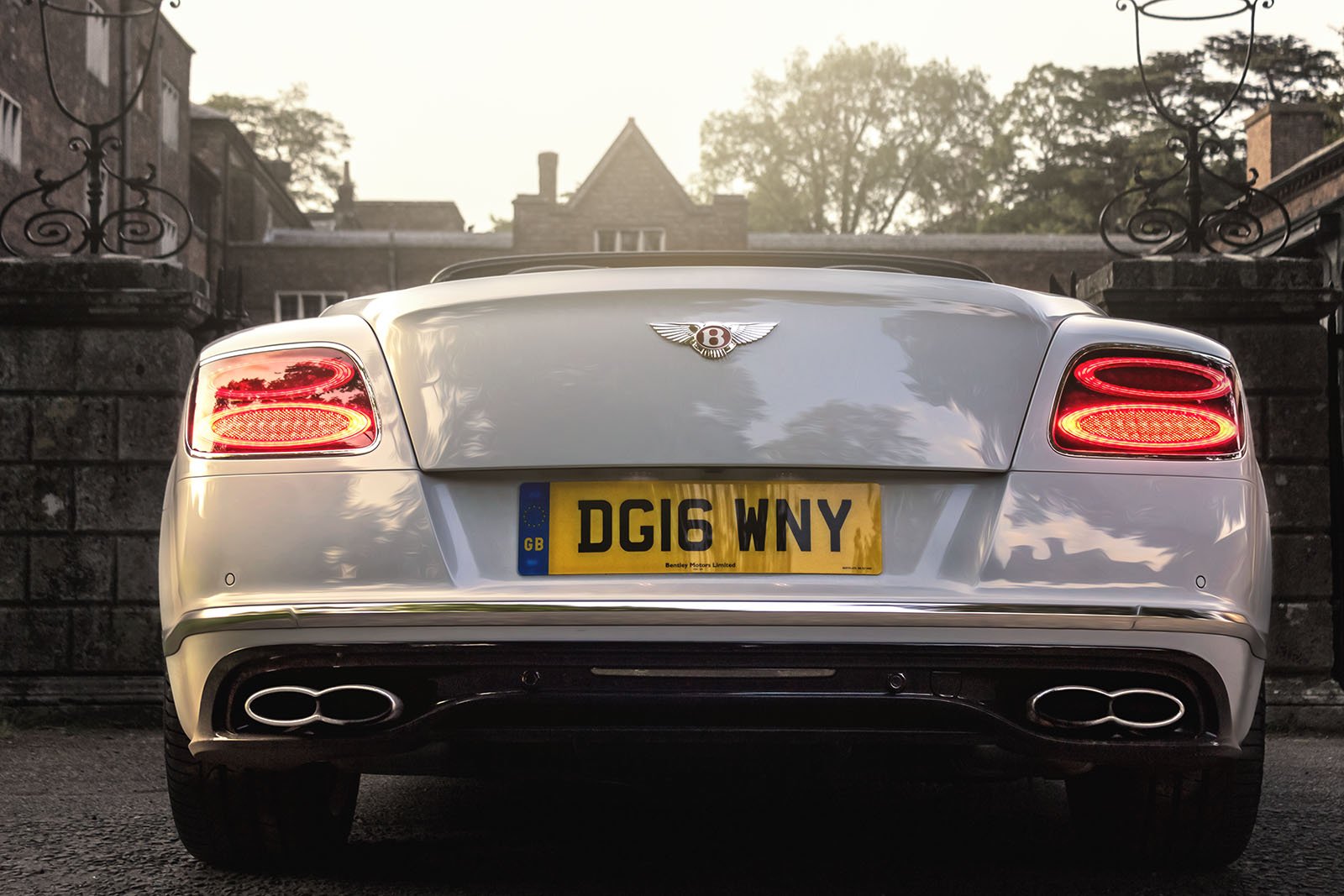 Top Down in The Bentley GTC V8S 6