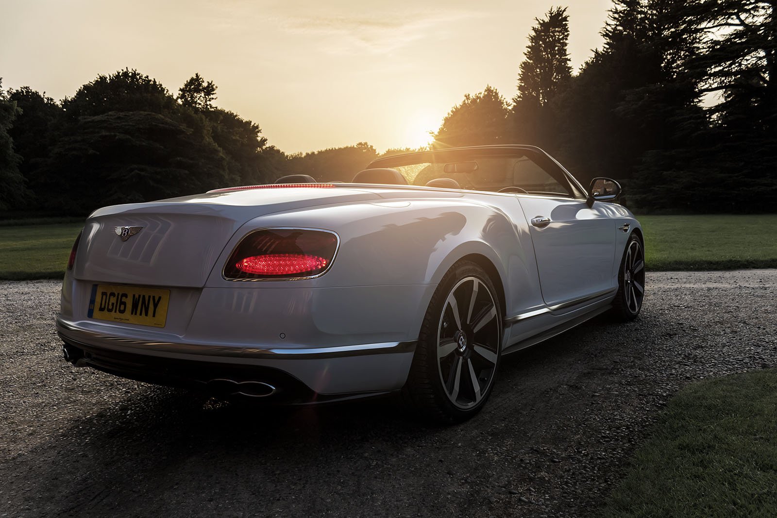 Top Down in The Bentley GTC V8S 7