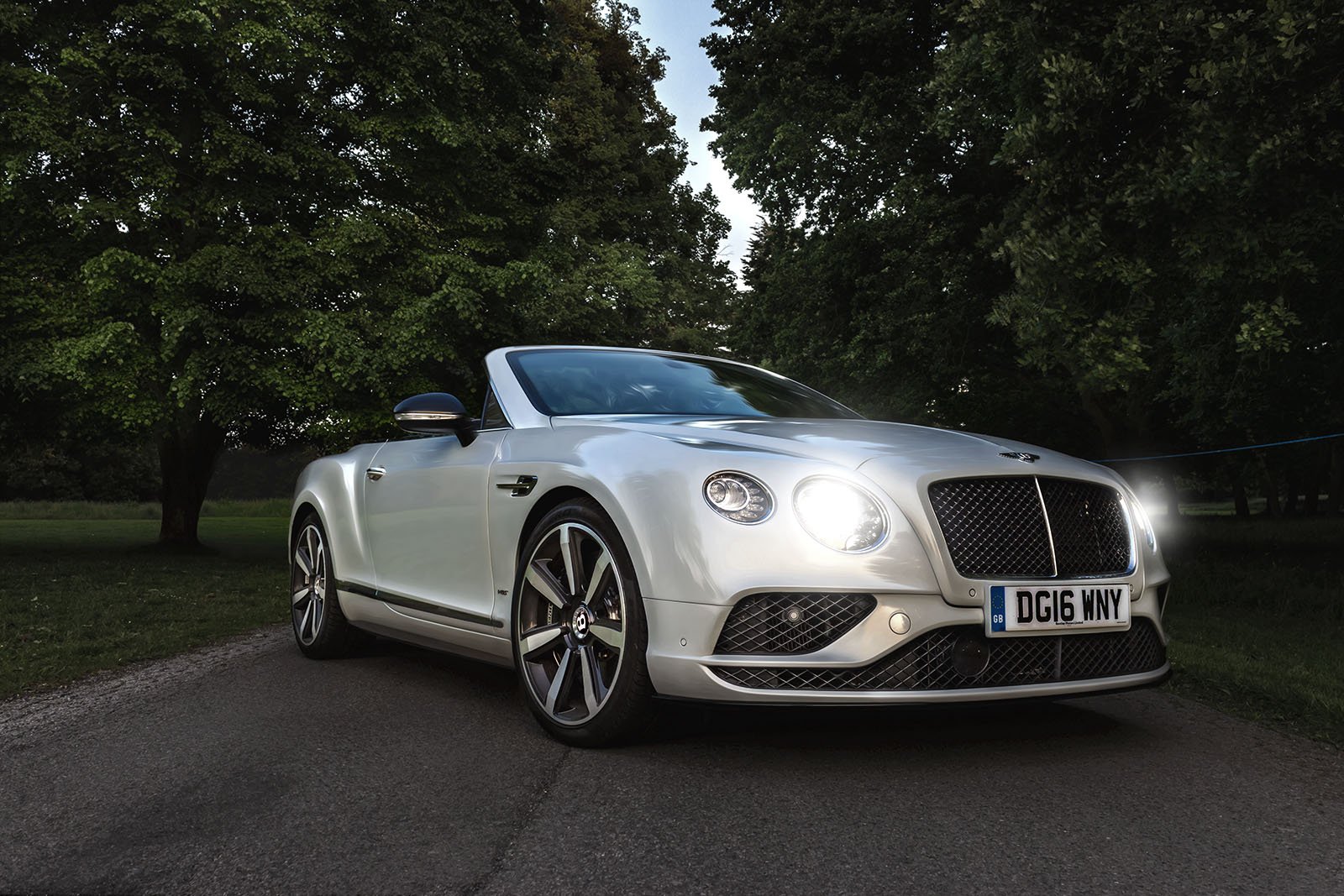 Top Down in The Bentley GTC V8S 1