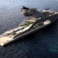 The 108M Luxury Yacht Concept With It's Own Private Beach