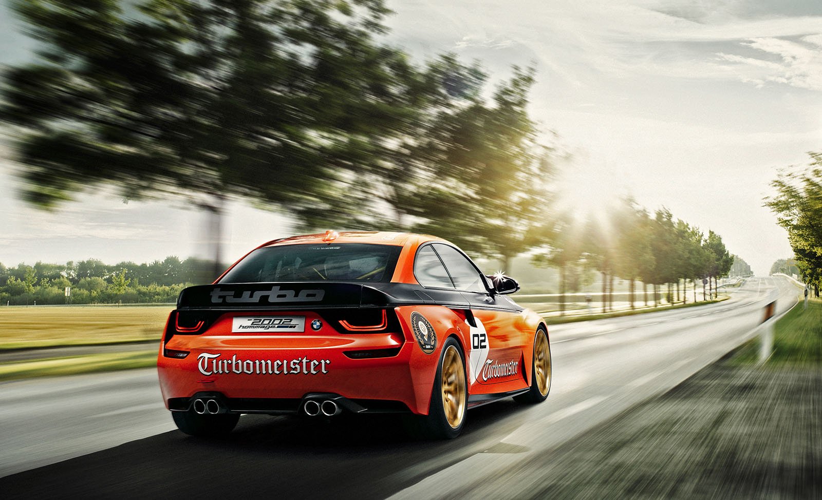 BMW 2002 Hommage feiert Geburt des Turbomotors 2