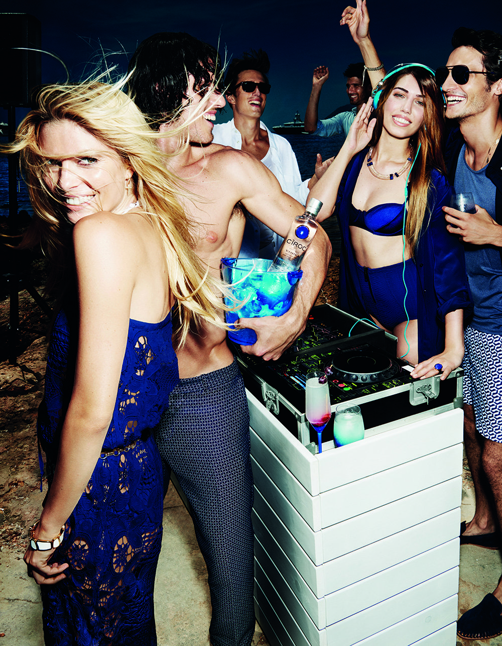 Amber Le Bon by Mario Testino for CÎROC Vodka 3