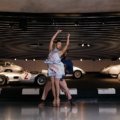Midnight in Stuttgart With Mercedes-Benz and the the Hiplet Ballerinas