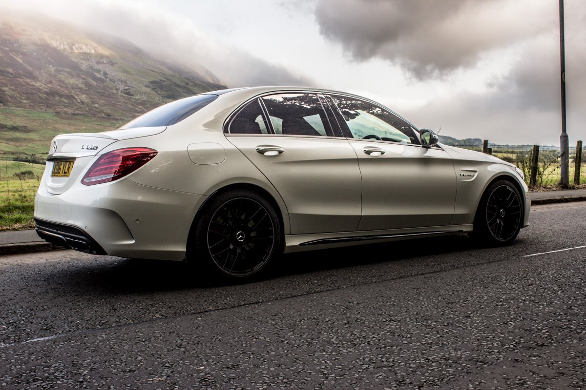 Rush Hour in The AMG c63s Sedan 7