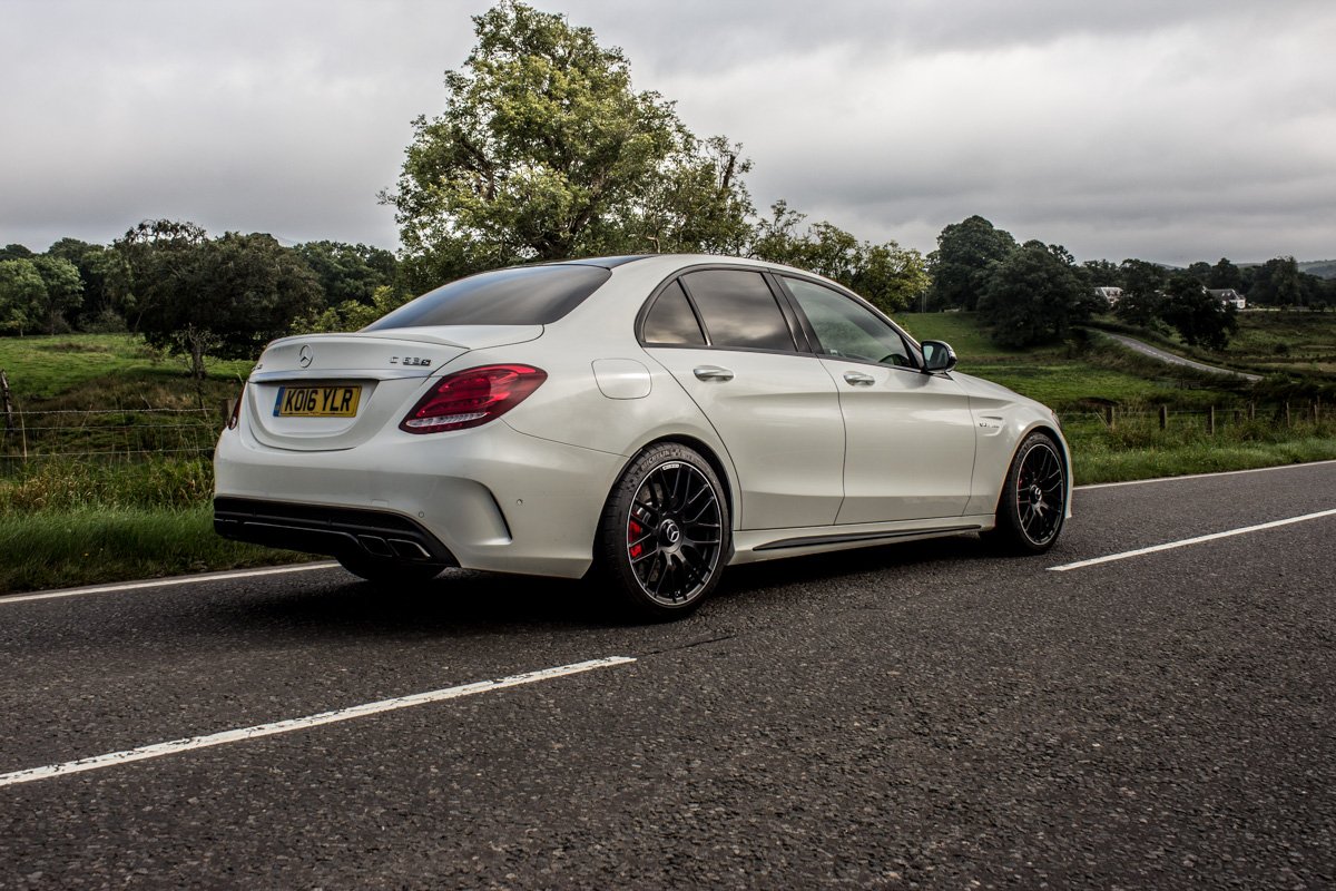 Rush Hour in The AMG c63s Sedan 16
