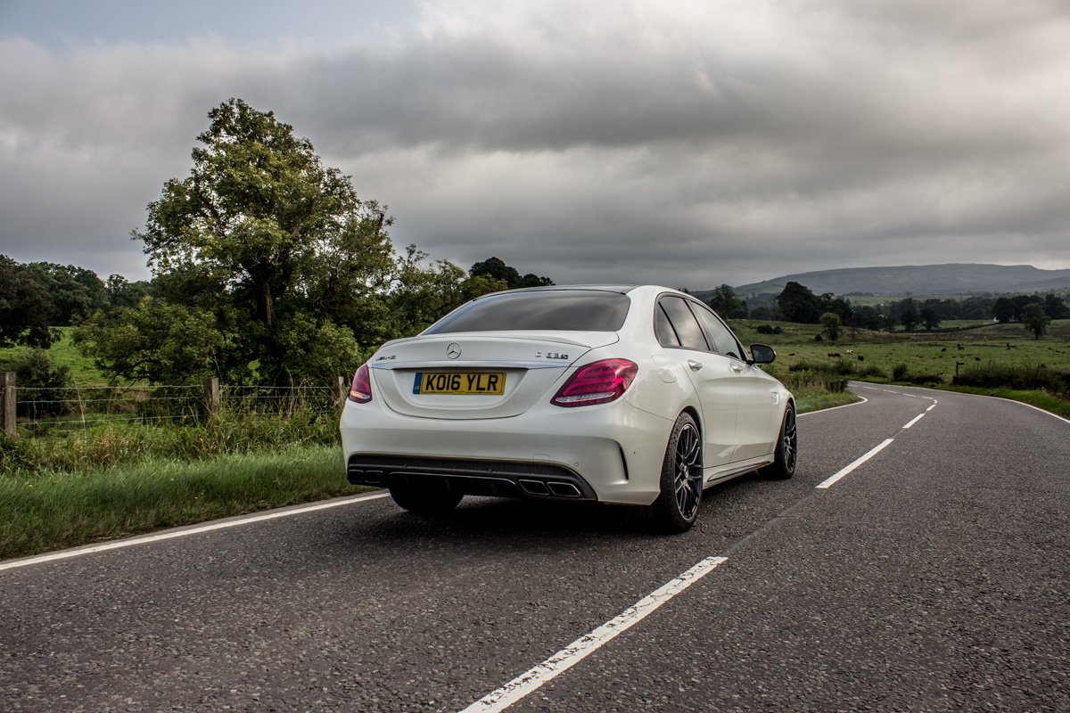 Rush Hour in The AMG c63s Sedan 15